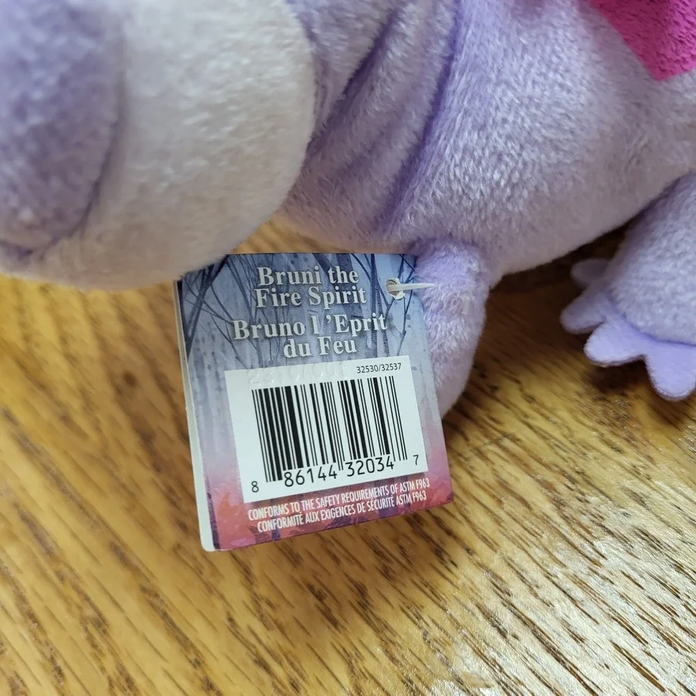 NWT Disney Frozen II Bruni The Fire Spirit Plush Stuffed Animal Toy Just Play